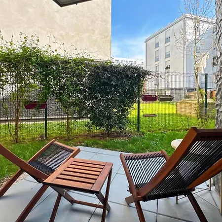 Cocon Avec Petit Jardin Centre Appartamento *