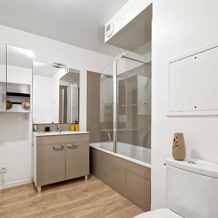 Cocon Avec Petit Jardin Centre Apartmán
